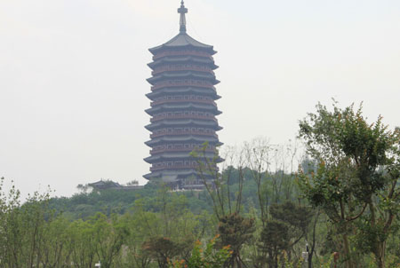 北京园博园标志性建筑永定塔